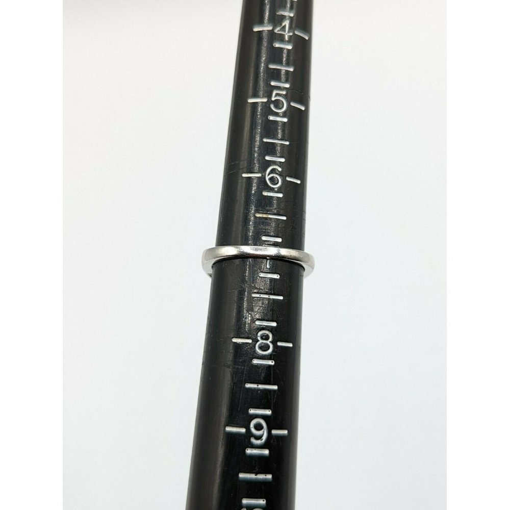 Sterling Silver 925 Yellow Rectangular Clear Acce… - image 8